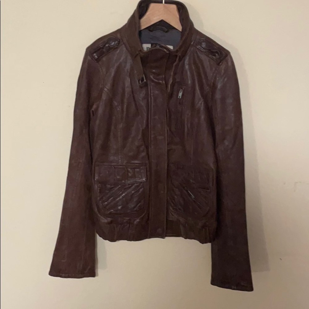 Rare 100% genuine leather jacket